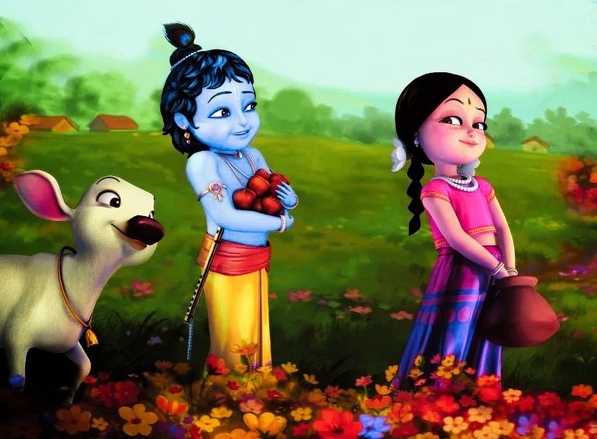 Little Krishna Images HD Wallpapers