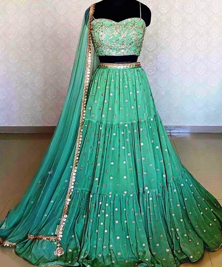 Stylish Lehenga For Girls