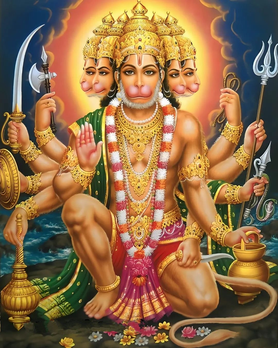 Panchmukhi Hanuman Images HD