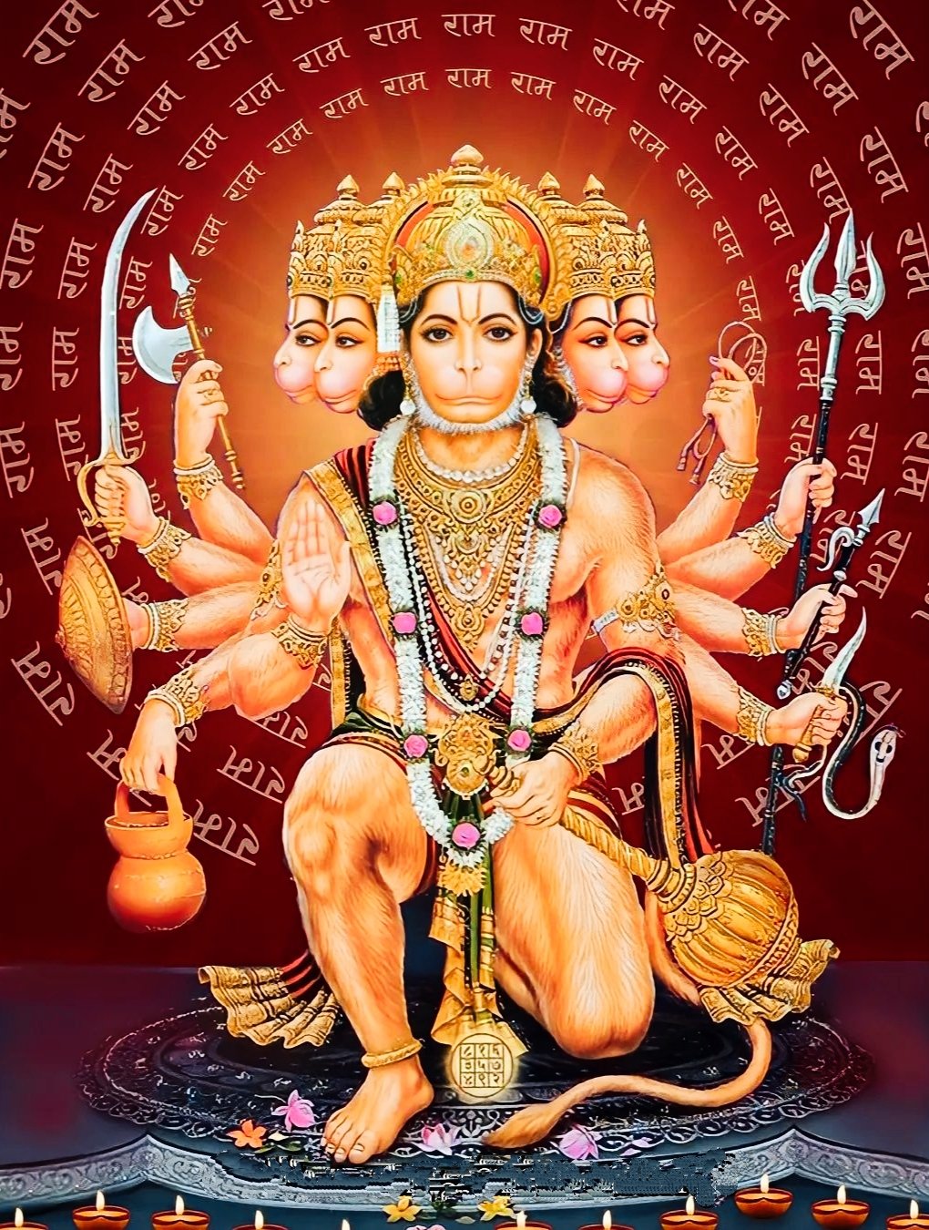 Panchmukhi Hanuman Images