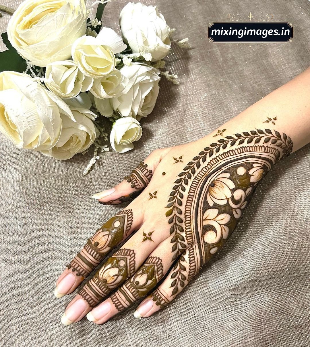 Rakhi Mehndi Design Simple