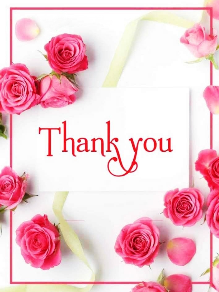 Animated Thank You Wallpaper For PPT