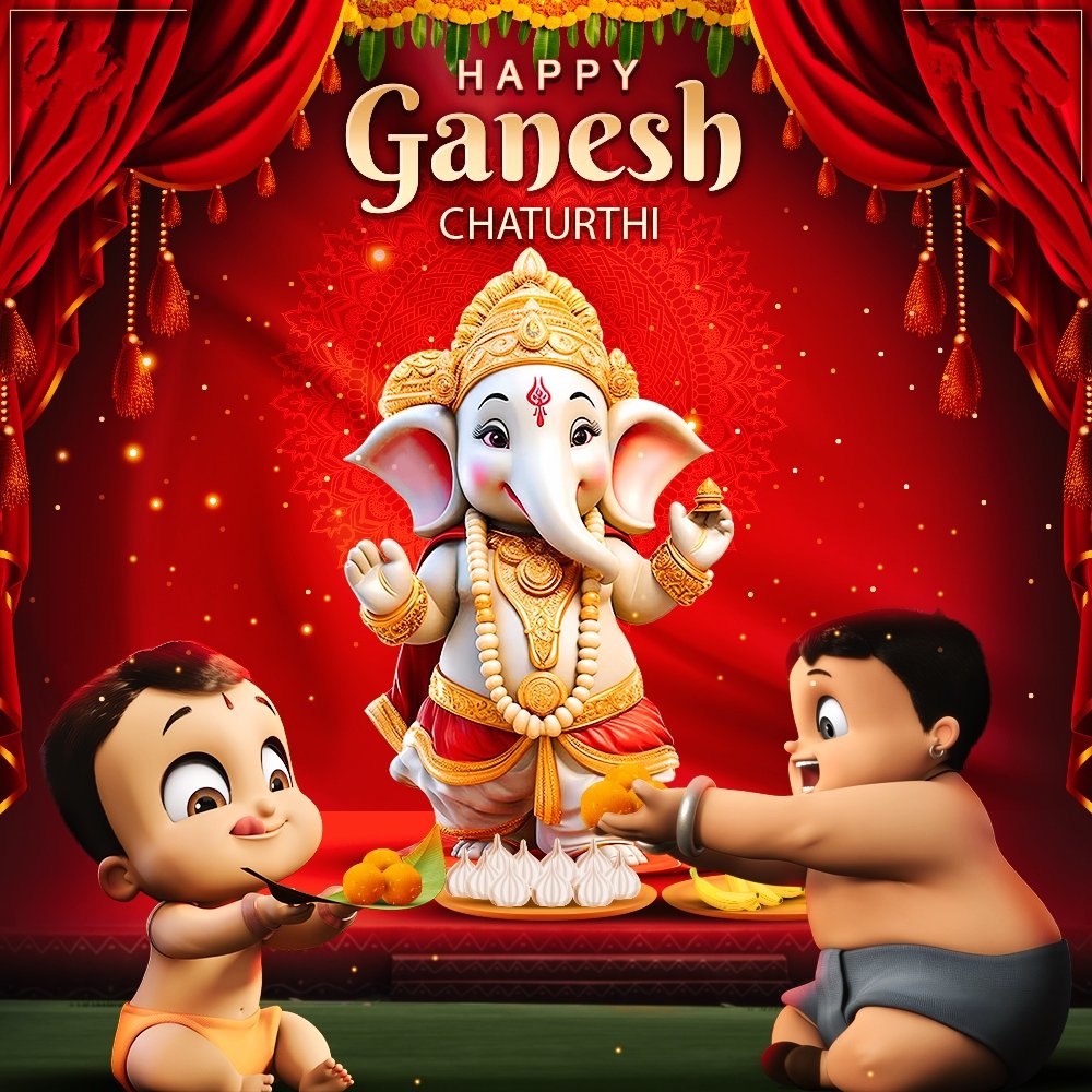 Bal Ganesh Chaturthi Images