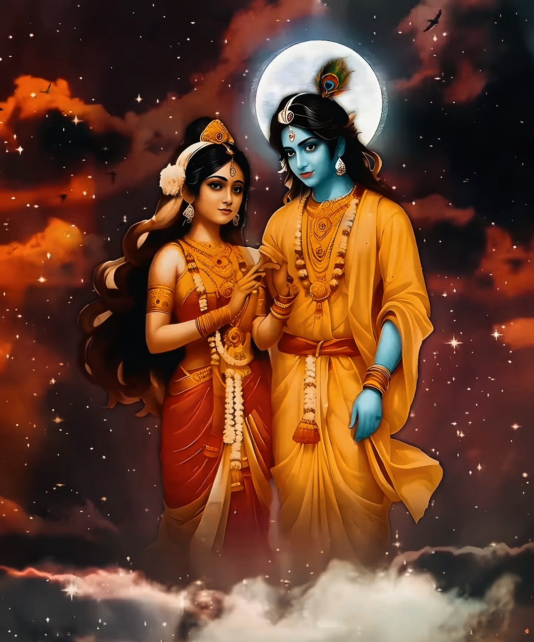 Good Morning Radha Krishna Images