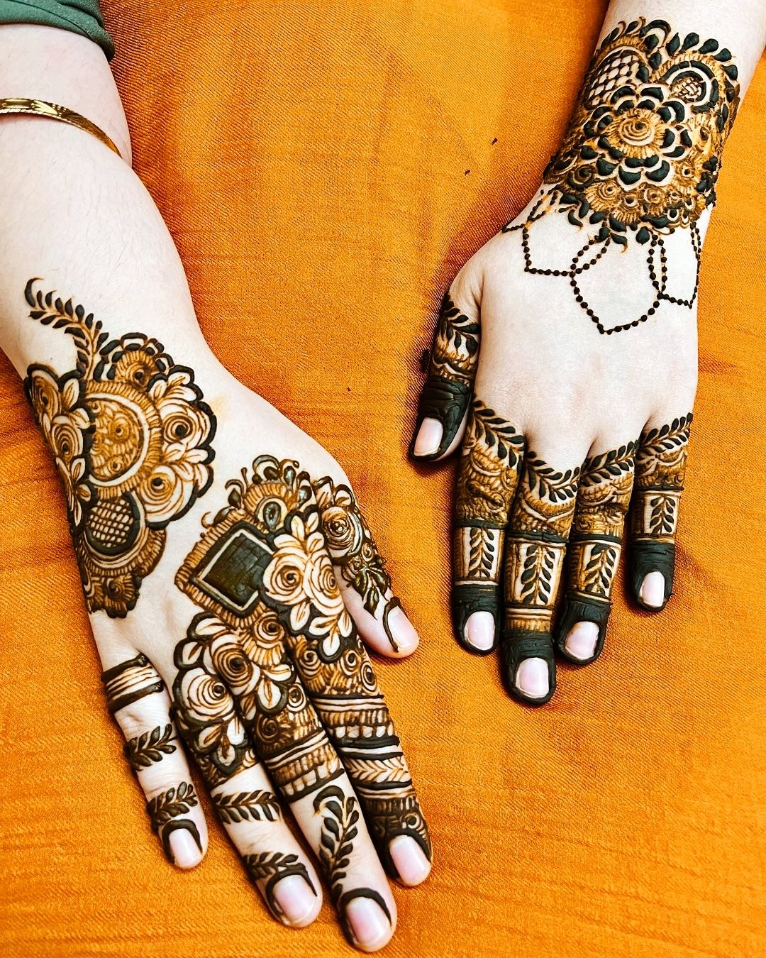 Happy Karva Chauth Mehndi Design