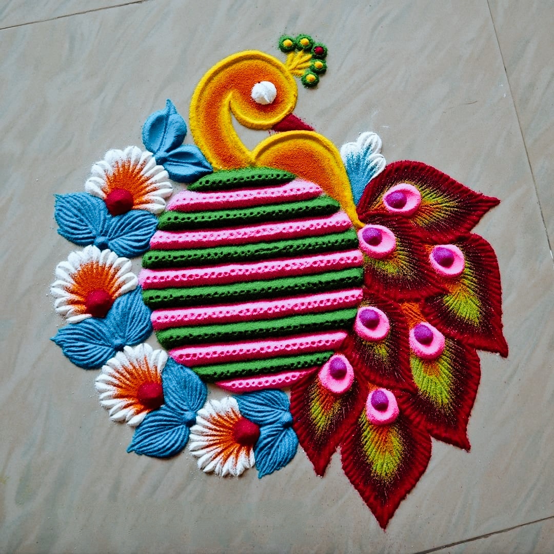 Small Diwali Rangoli Designs