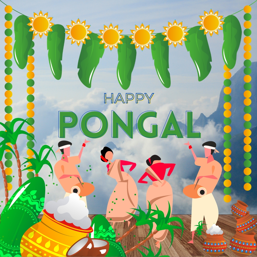 Animated Pongal Images HD