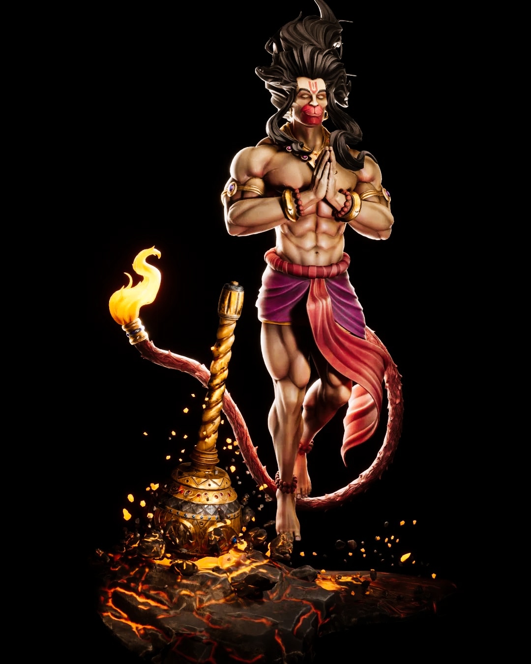 Hanuman Ji Photo HD 3D Download