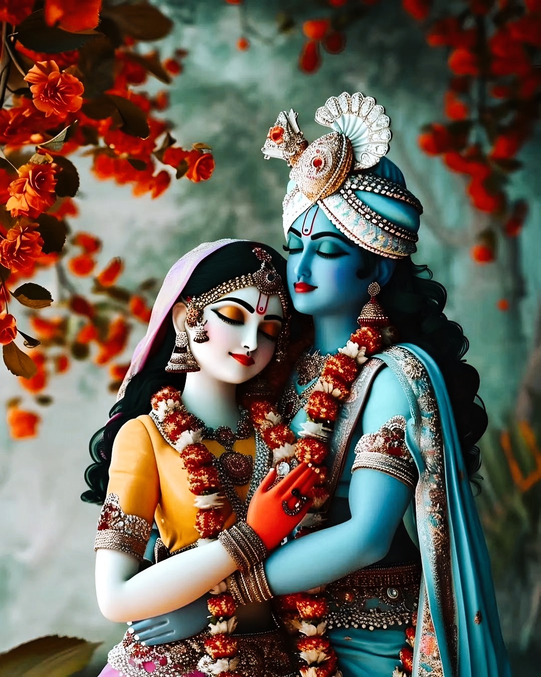 Radha Krishna Love Images
