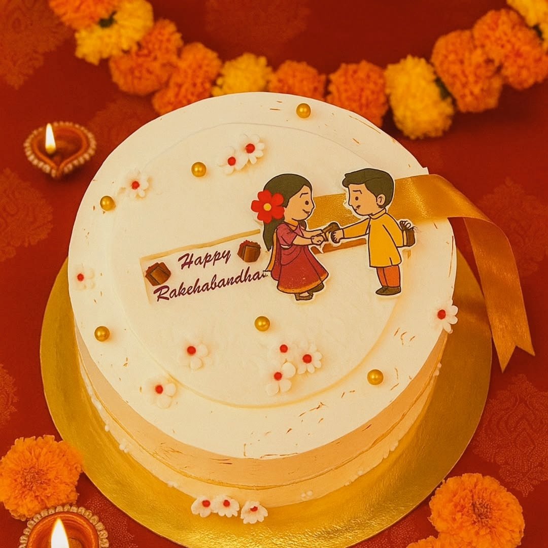 Special Raksha Bandhan Cake Images
