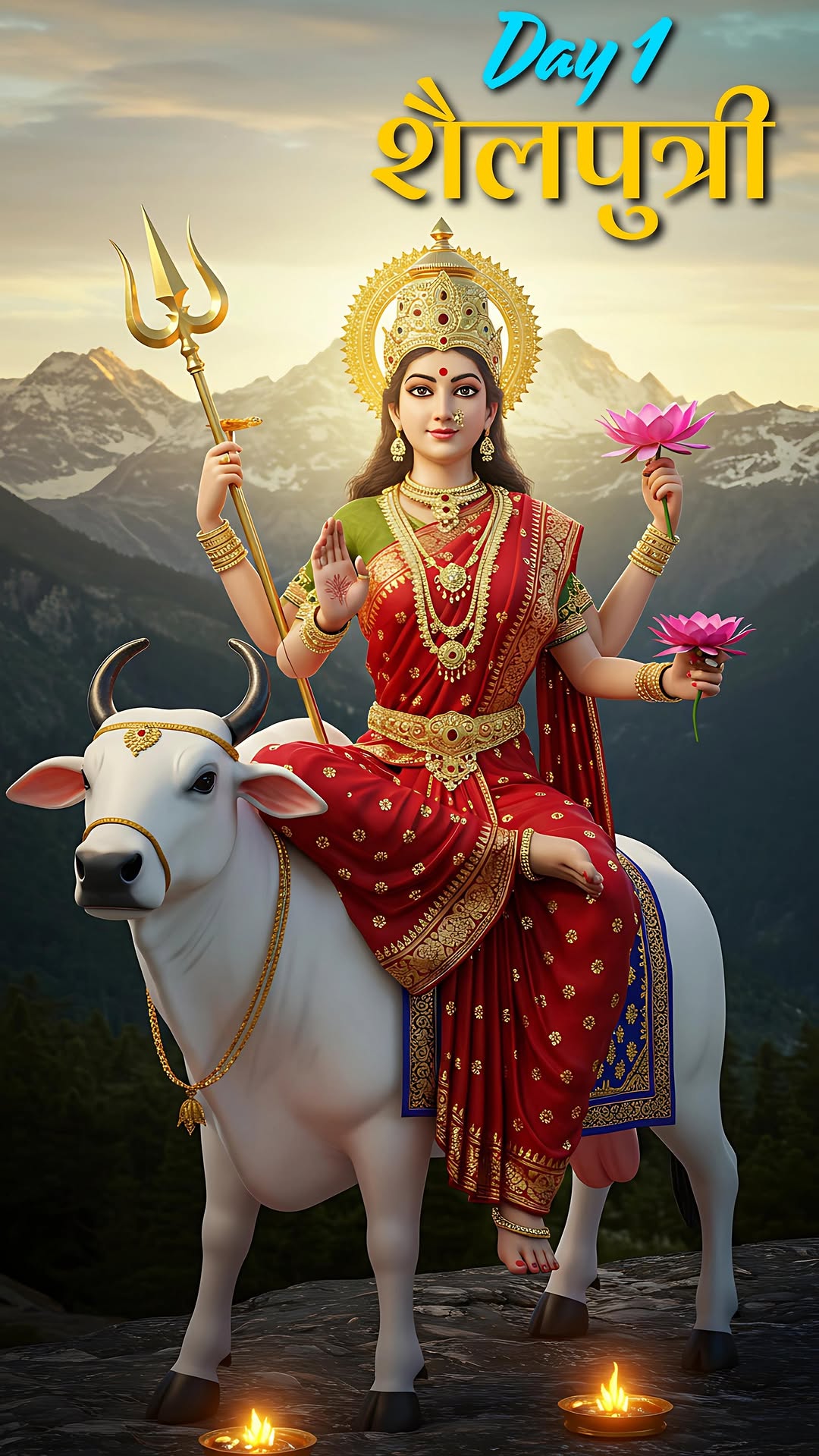 1st Day of Navratri Images