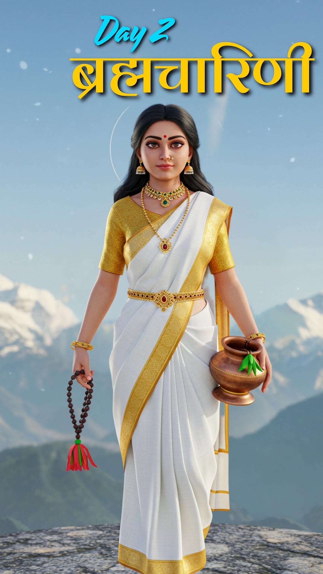 2nd Day of Navratri Images
