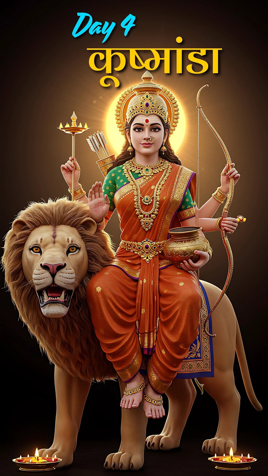 4th Day of Navratri Images