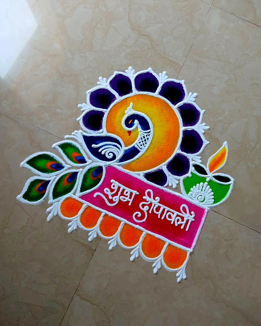 10+ Diwali Rangoli 2025 – Creative & Easy Designs to Brighten Your Home 10 Diwali Rangoli