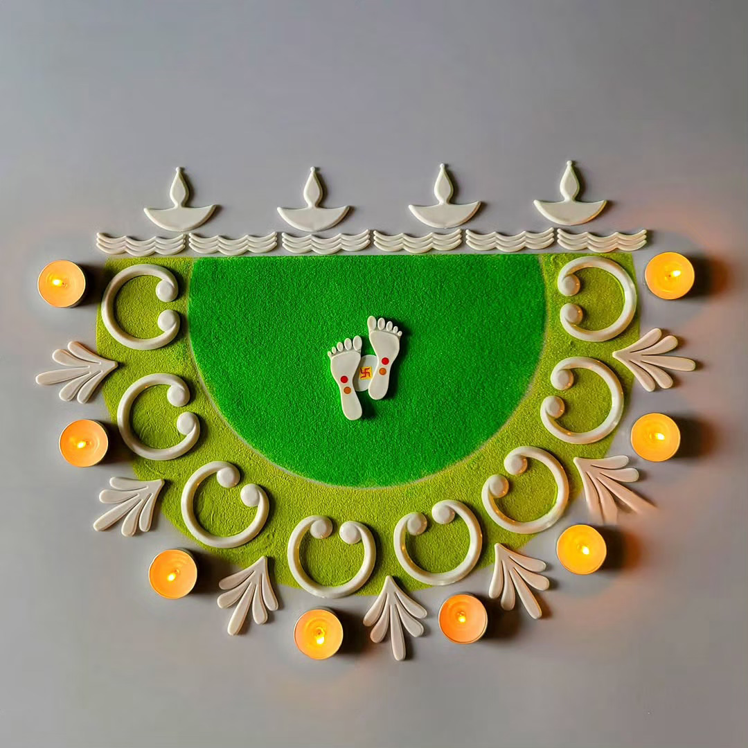 10+ Diwali Rangoli 2025 – Creative & Easy Designs to Brighten Your Home 2 Diwali Rangoli