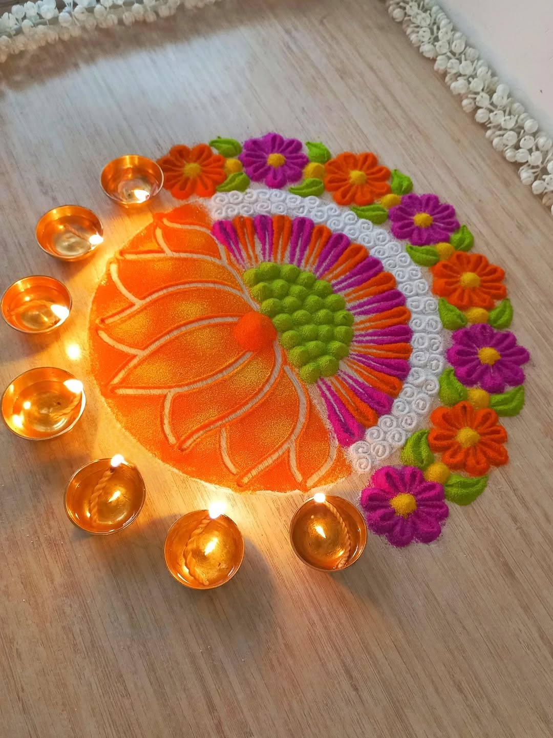Best 100+ Diwali Rangoli Design 8 Diwali Rangoli Design