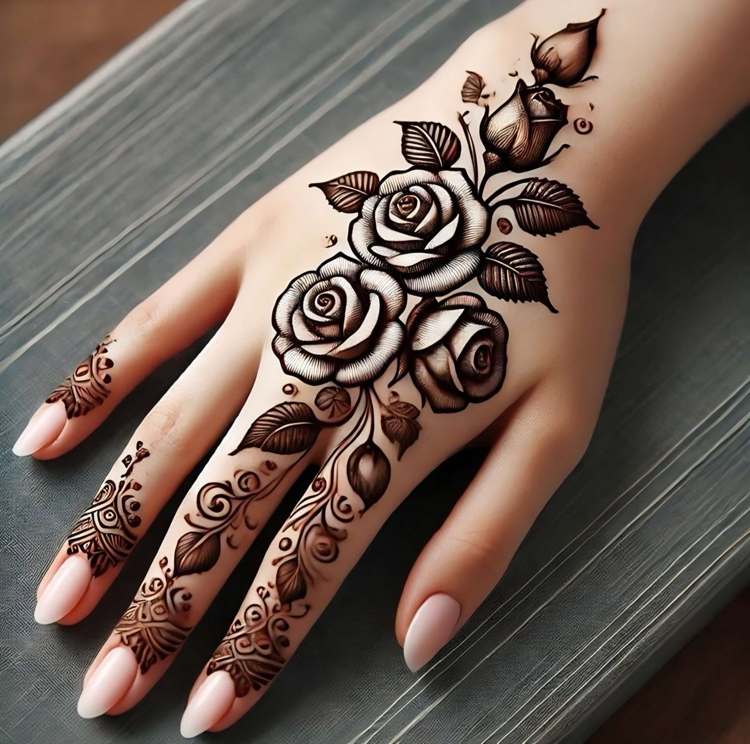 Karwa Chauth Mehndi Design