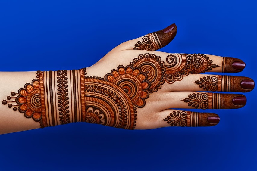 Mehndi Design For Karwa Chauth