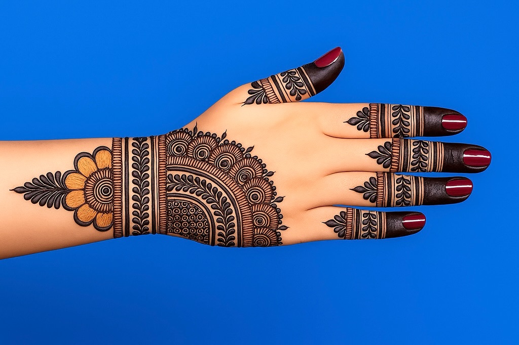 Mehndi Design For Karwa Chauth