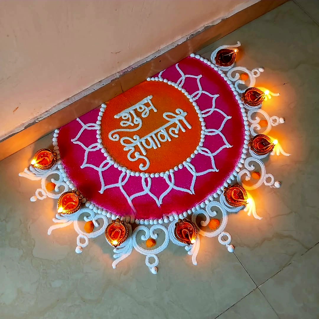 Best 50+ Rangoli Design For Diwali 2 Rangoli Design For Diwali