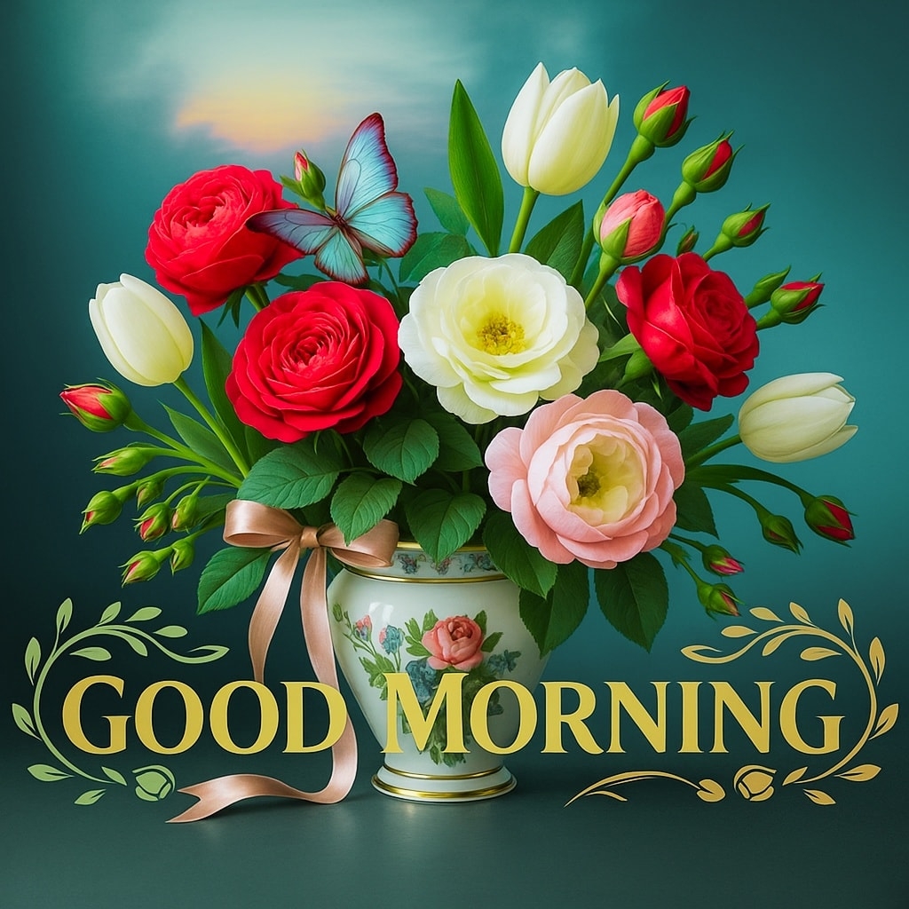 100+ Best Good Morning Flower Images (Minimal & Aesthetic) 4 Good Morning Flower Images