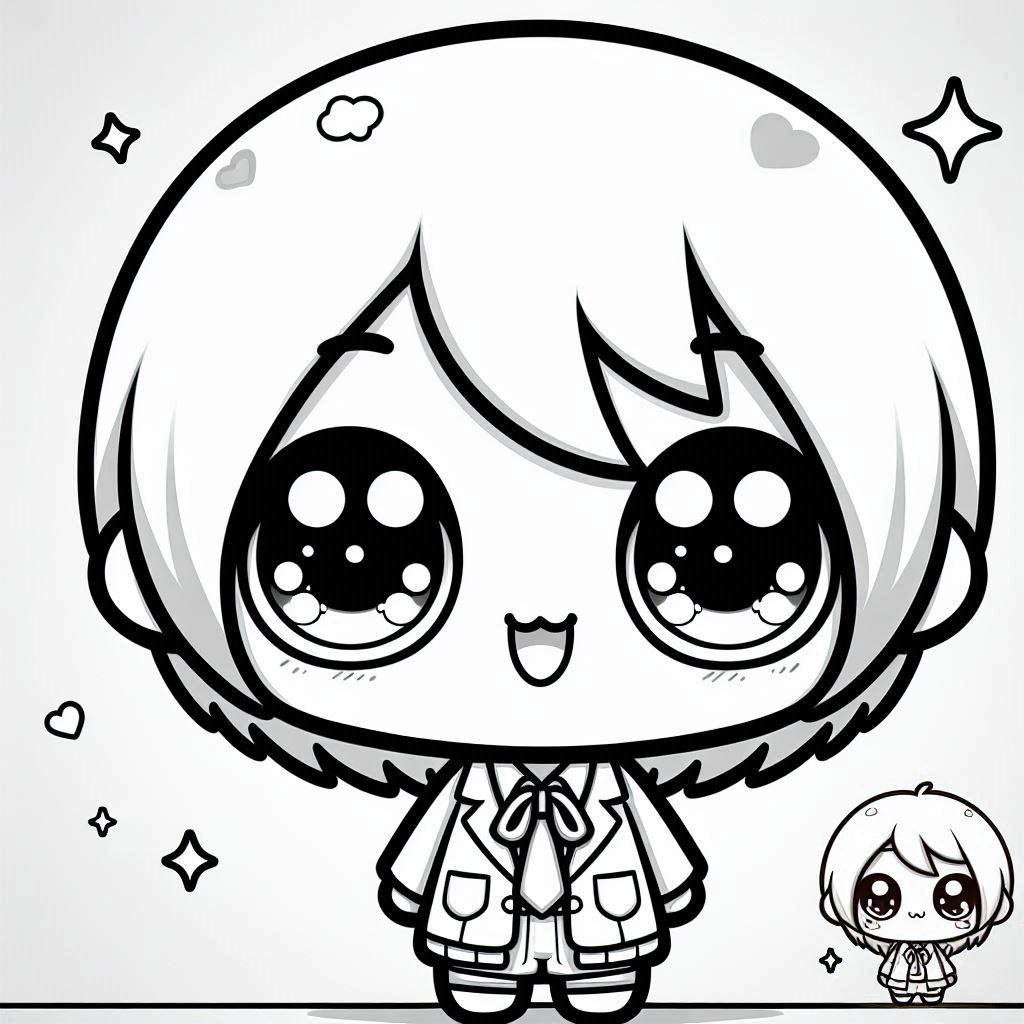 Kawaii Coloring Pages