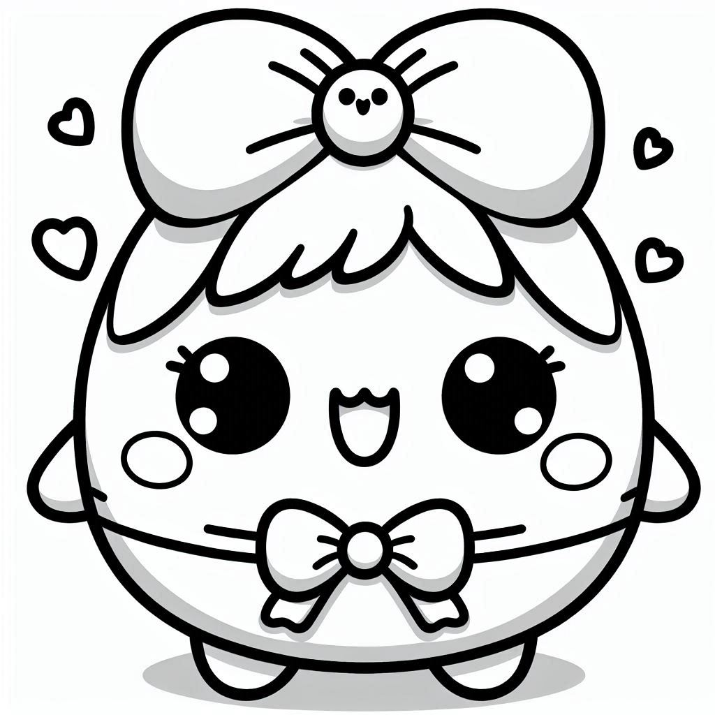 Kawaii Coloring Pages
