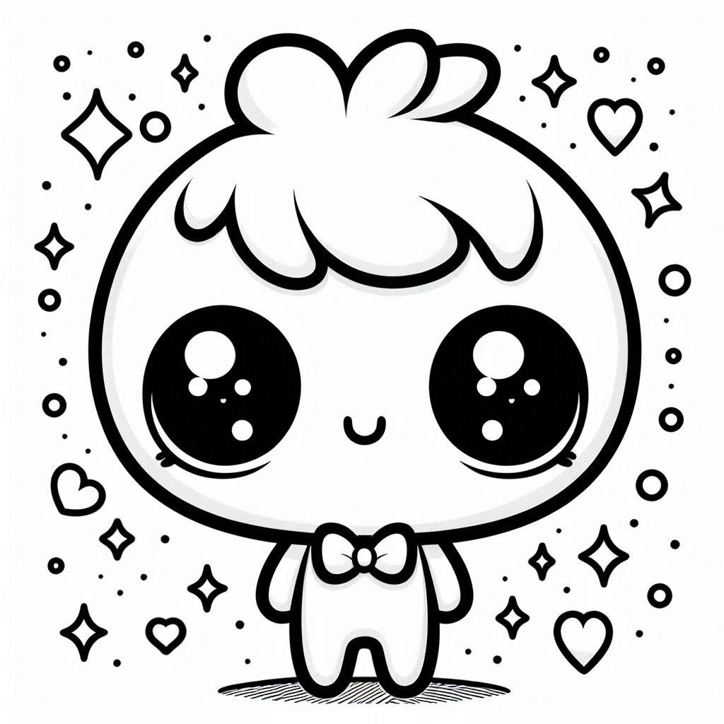 Kawaii Coloring Pages