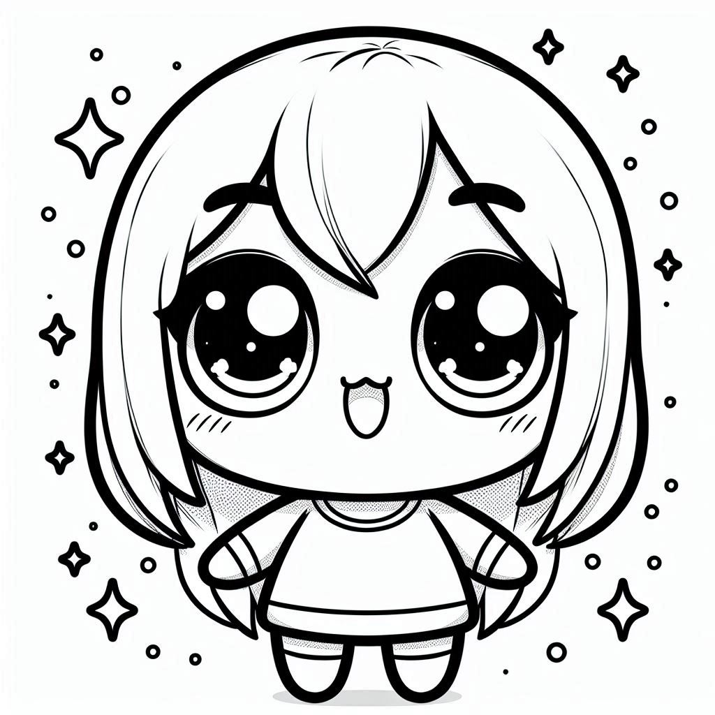 Kawaii Coloring Pages