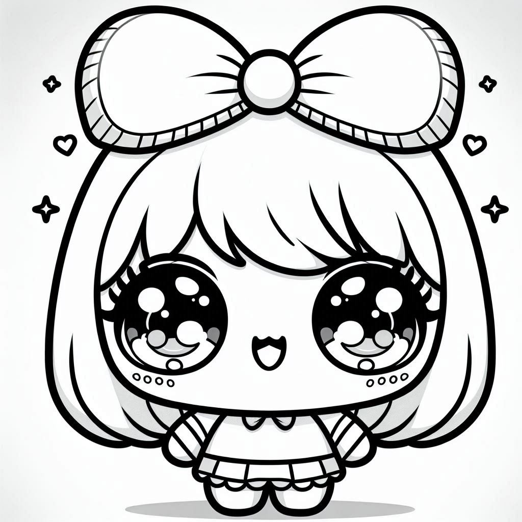 Kawaii Coloring Pages