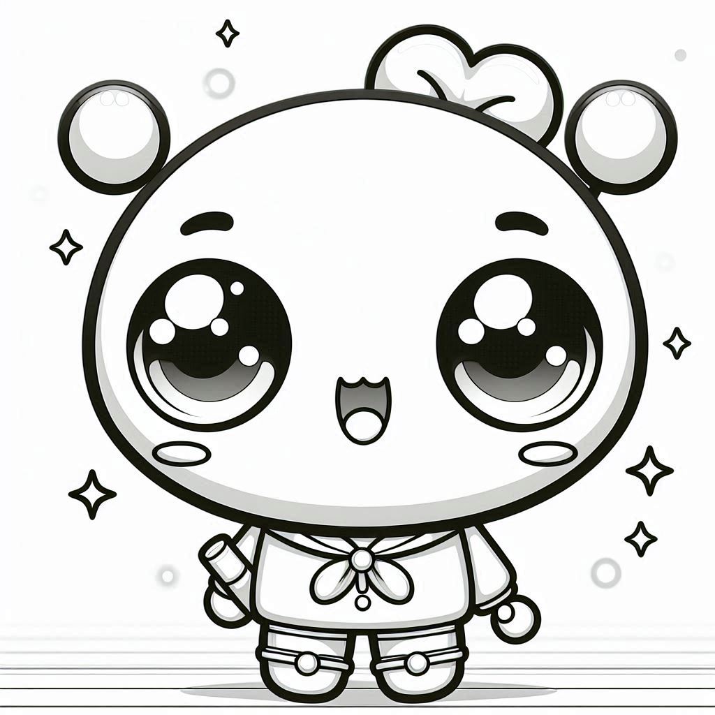 Kawaii Coloring Pages