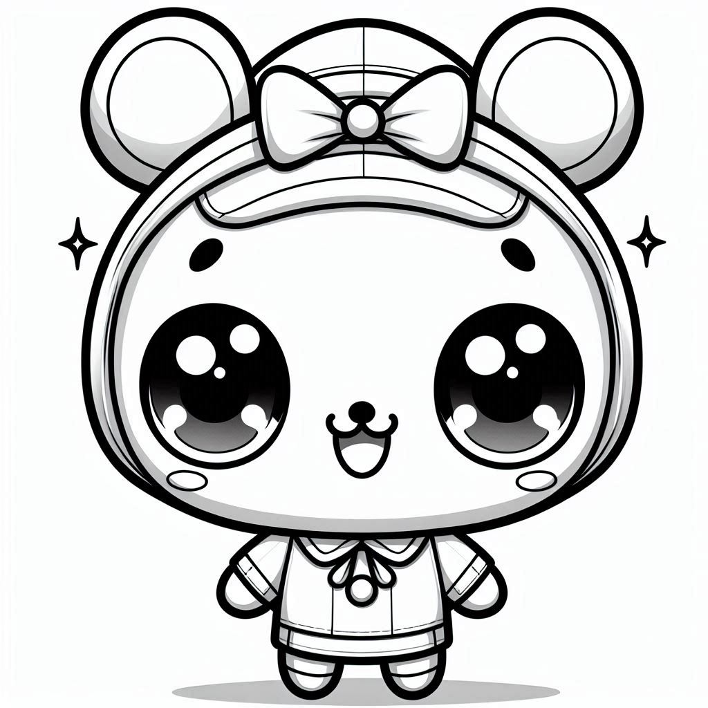 Kawaii Coloring Pages