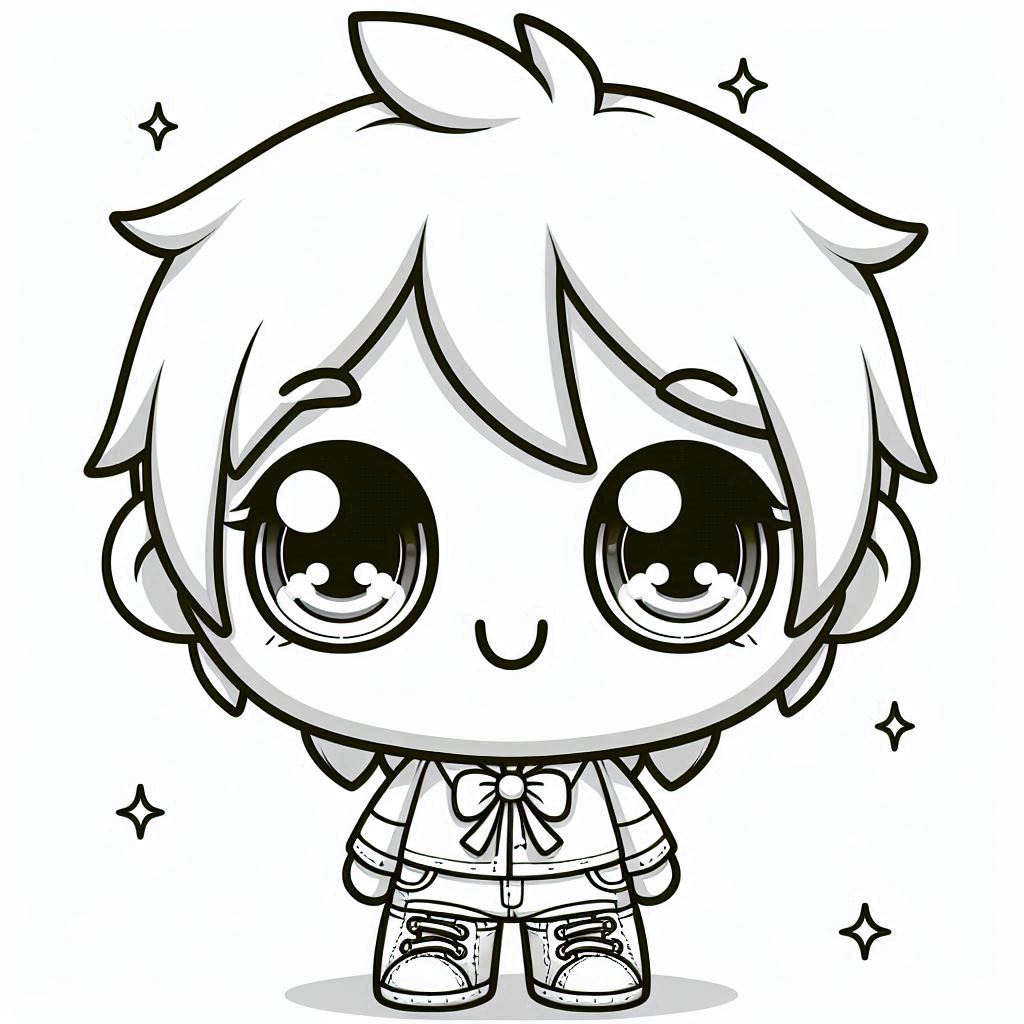 Kawaii Coloring Pages