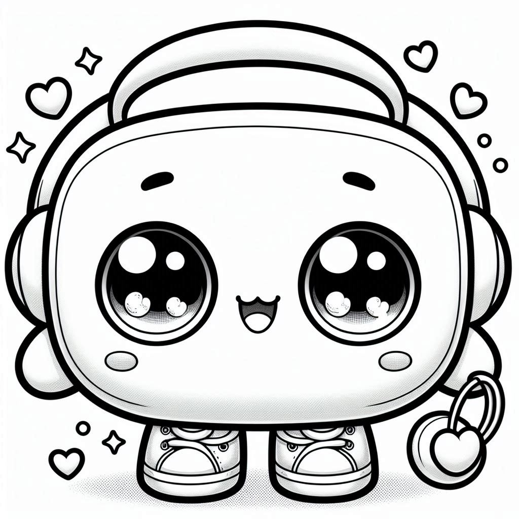 Kawaii Coloring Pages