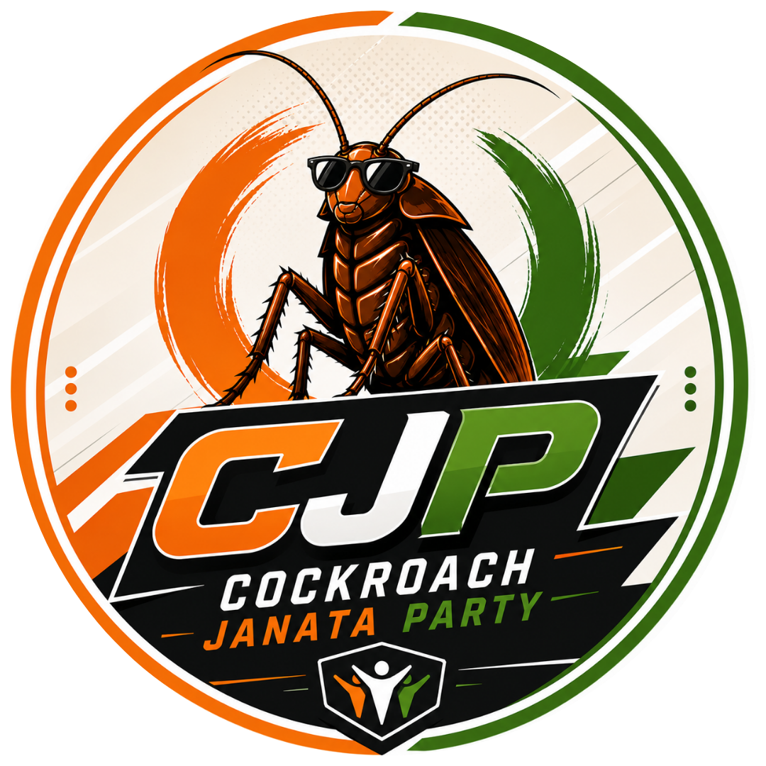 Cockroach Janata Party Logo