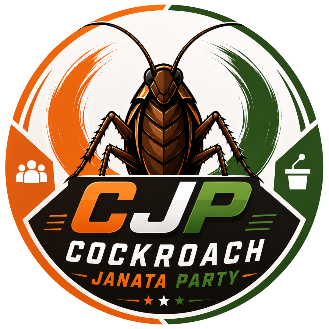 Cockroach Janata Party Logo