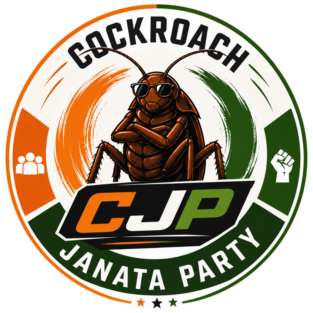 Cockroach Janata Party Logo