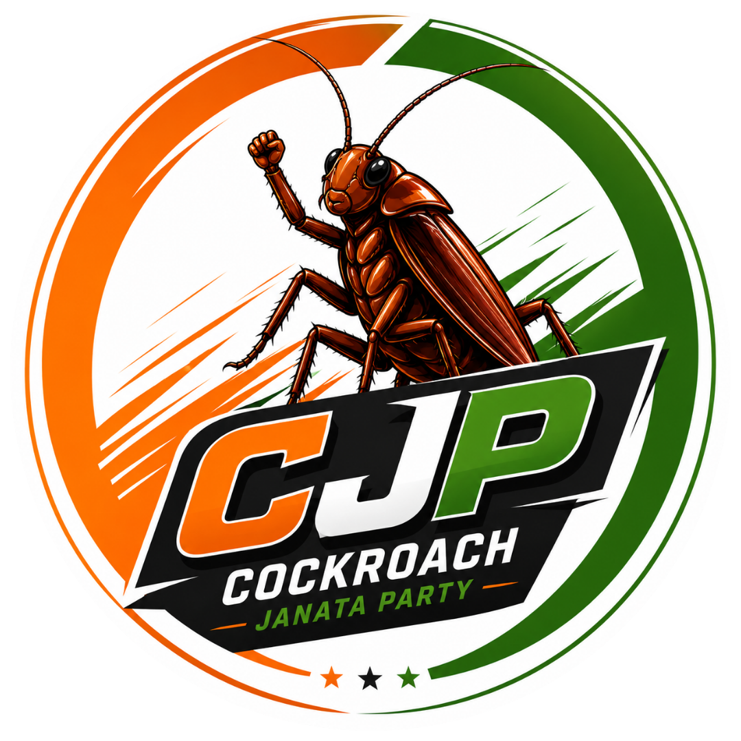 Cockroach Janata Party Logo