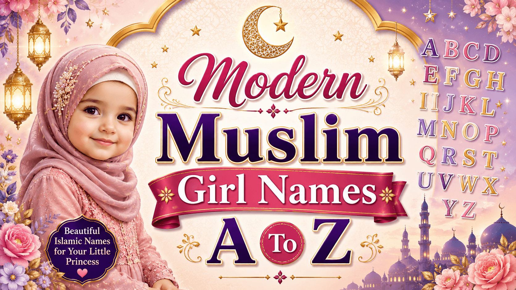 Modern Muslim Girl Names A To Z