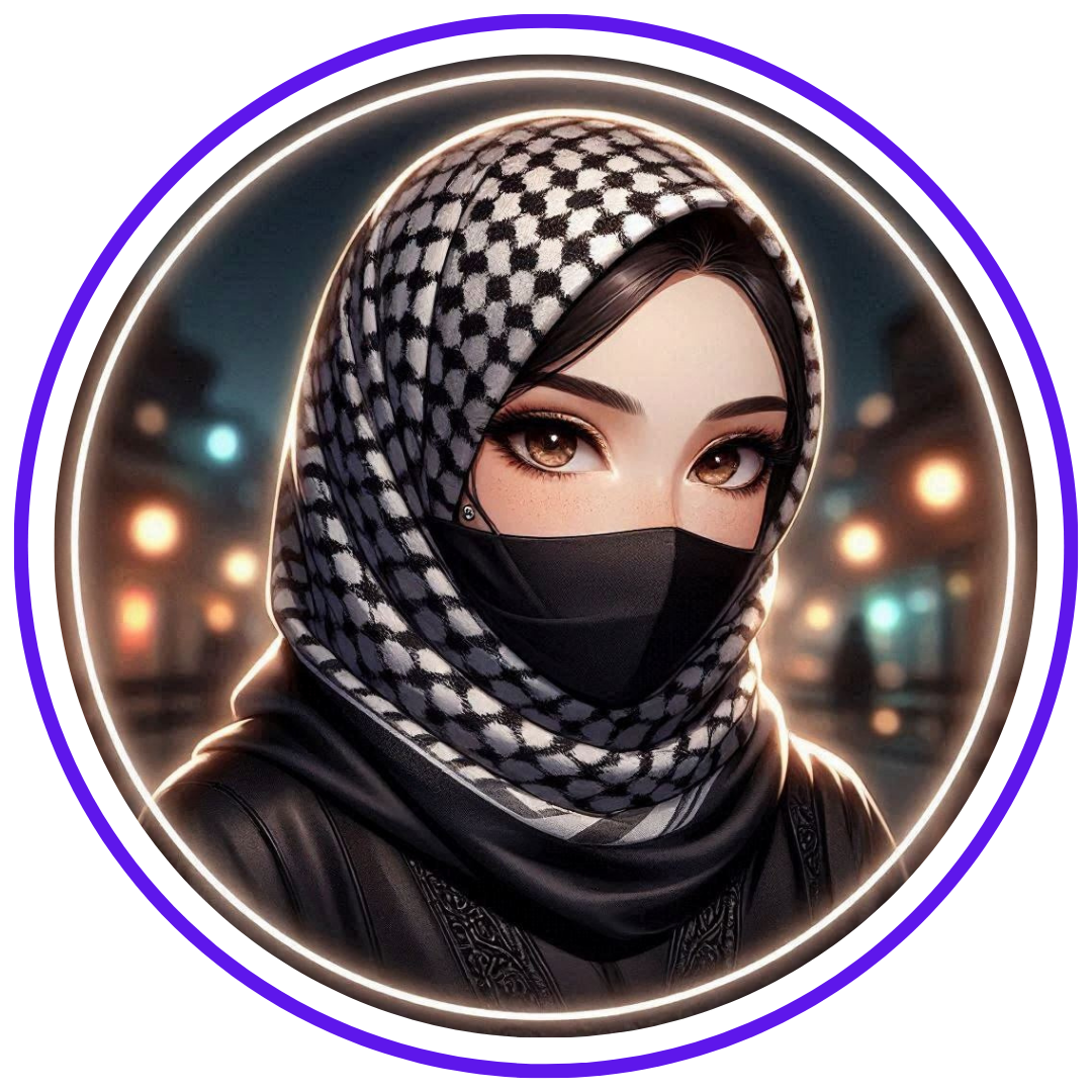 Stylish Muslim Girl DP For FB Profile