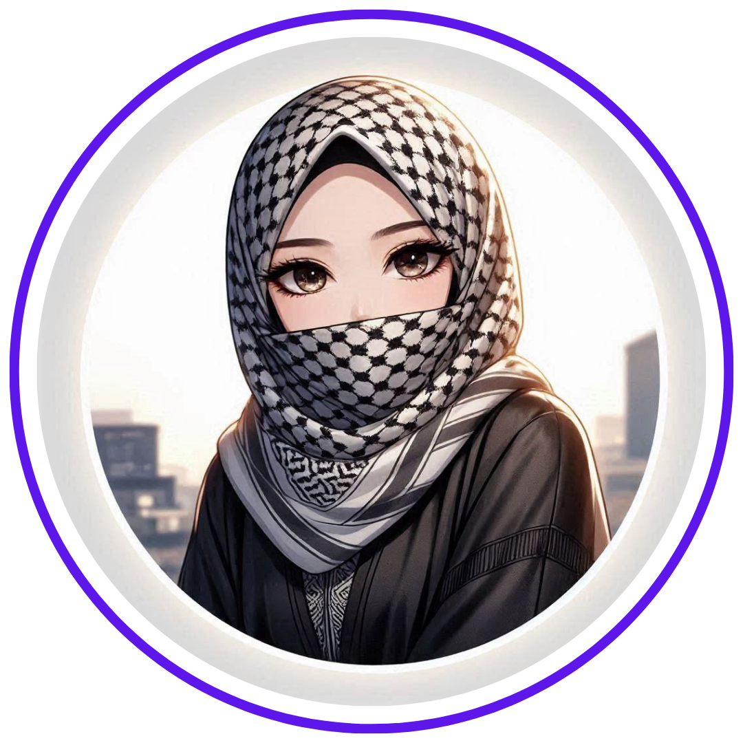 Stylish Muslim Girl DP For FB Profile