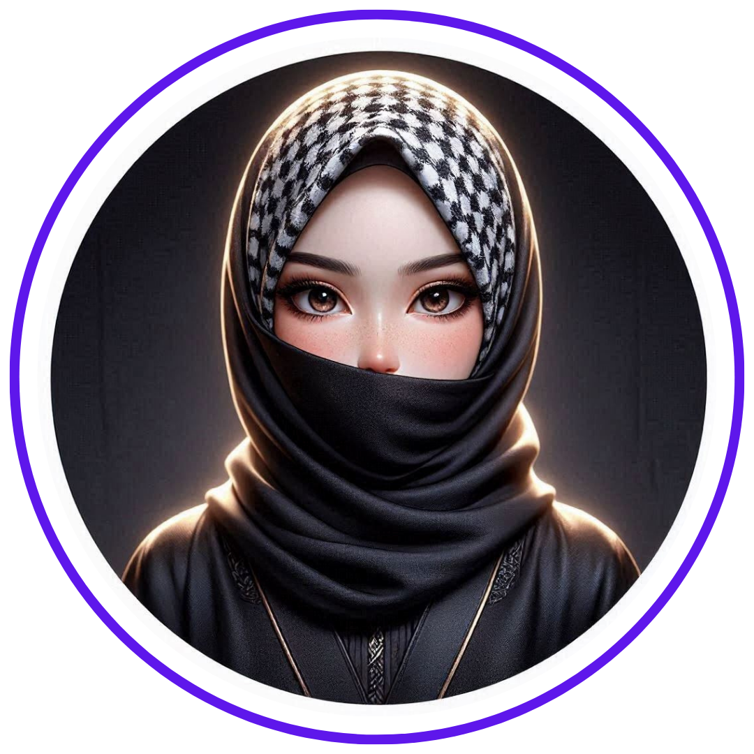 Stylish Muslim Girl DP For FB Profile