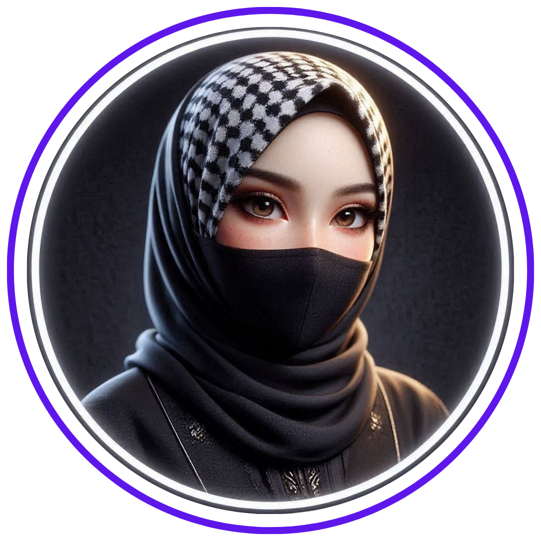 Stylish Muslim Girl DP For FB Profile