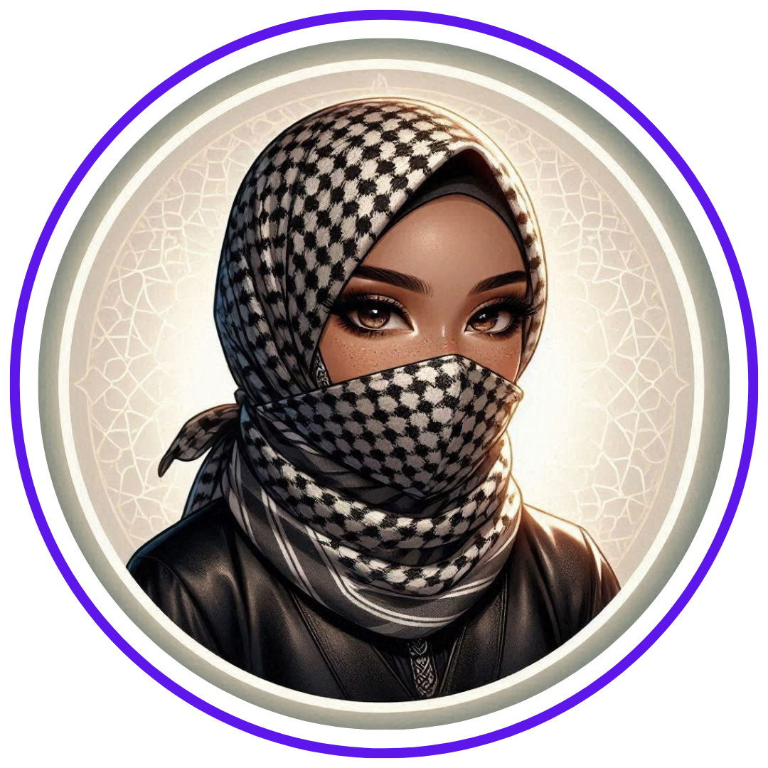 Stylish Muslim Girl DP For FB Profile