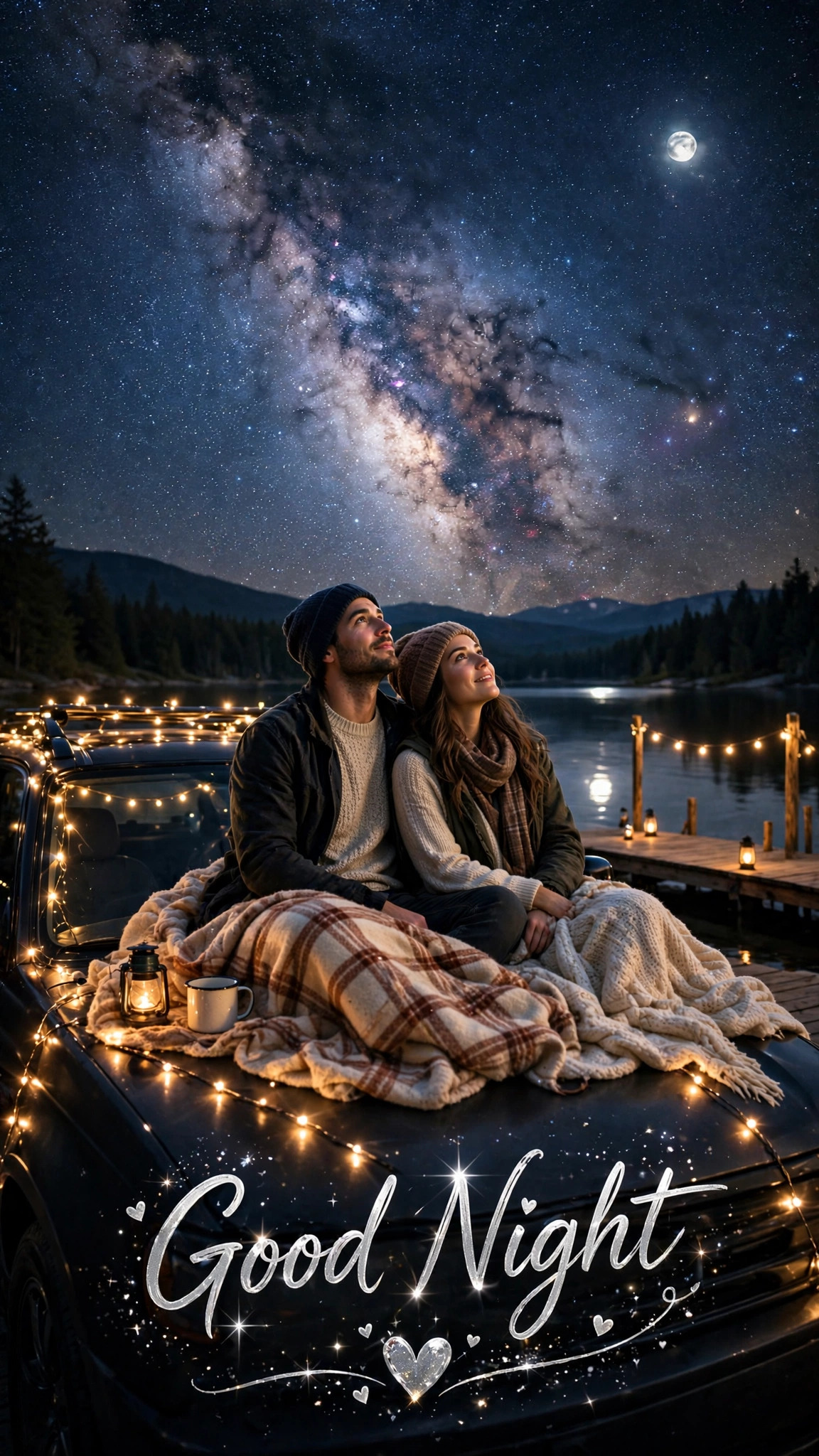 100+ Romantic Couple Pics At Night – Beautiful Night Love Images 3 Romantic Couple Pics At Night