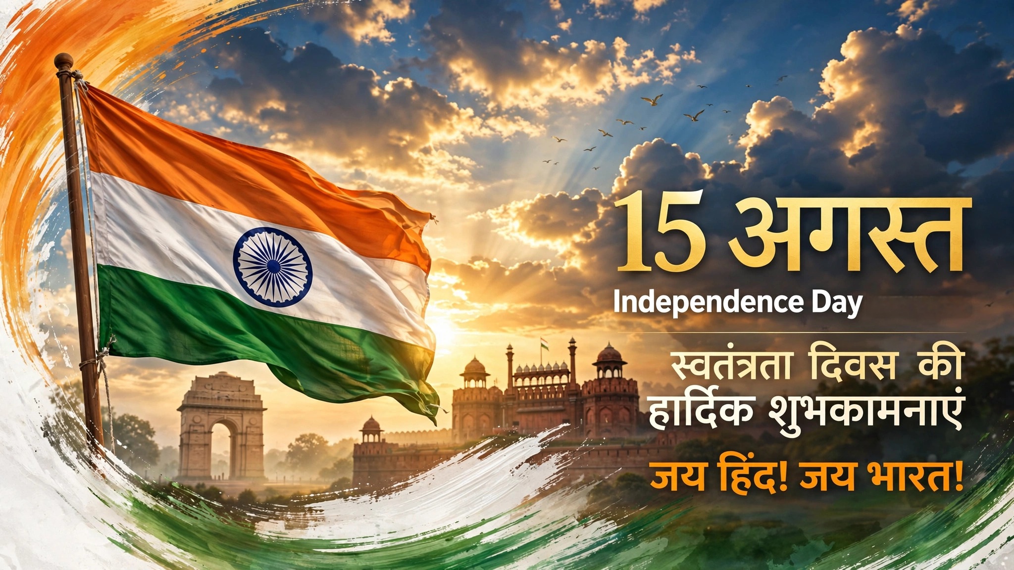 Independence Day Images – 15 August Wishes, Shayari, Quotes & Status 1 Independence Day Images