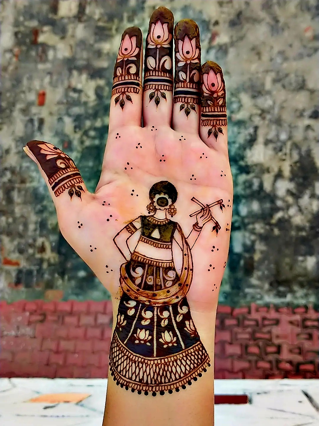 Navratri Mehndi Design