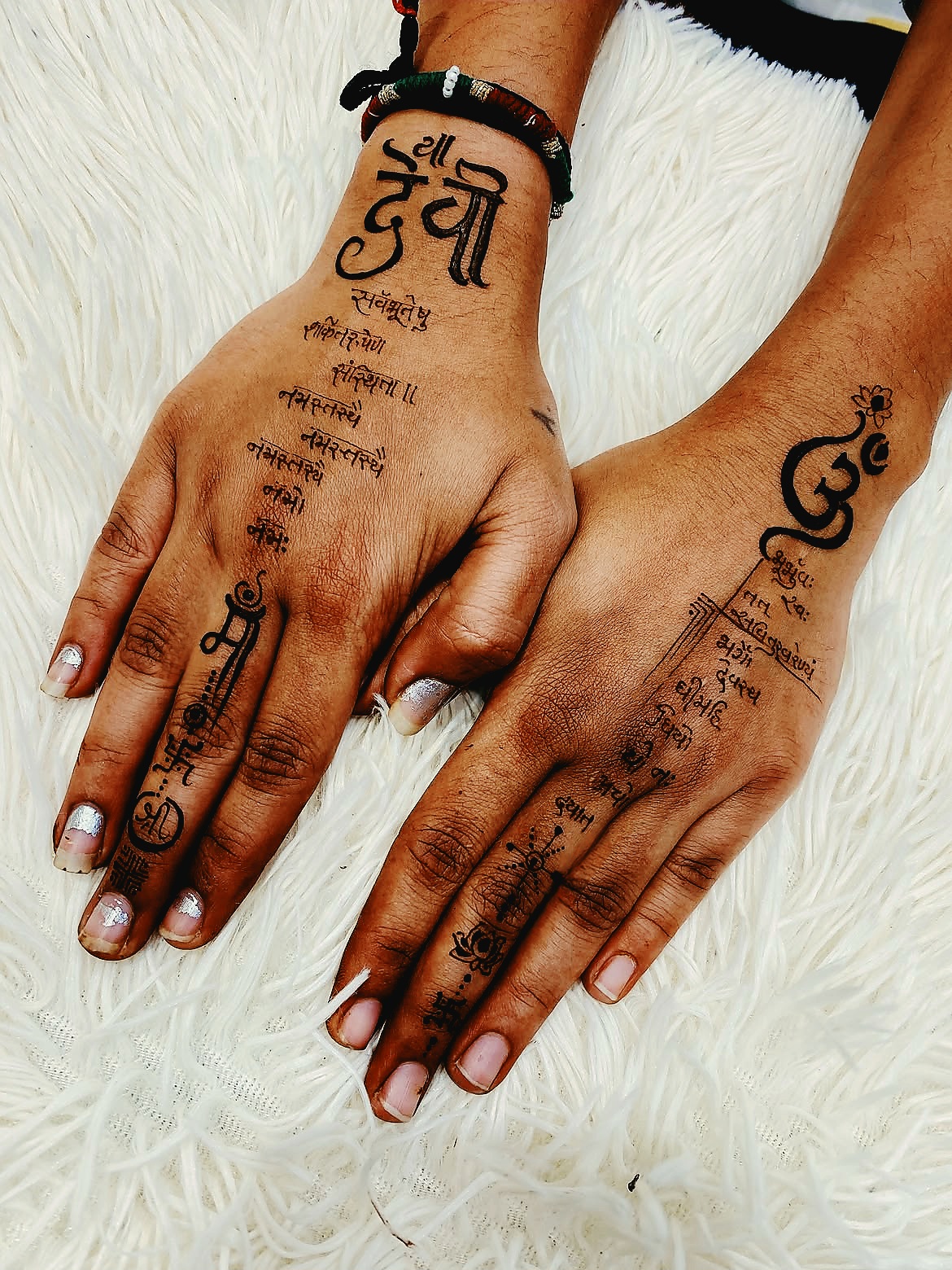 Navratri Mehndi Design