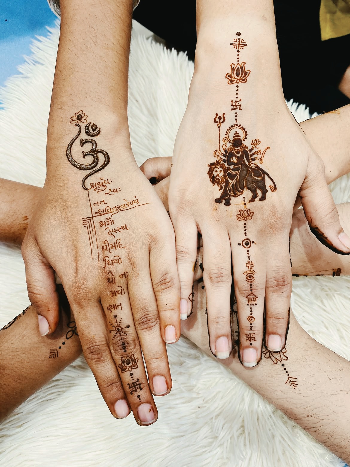 Navratri Mehndi Design