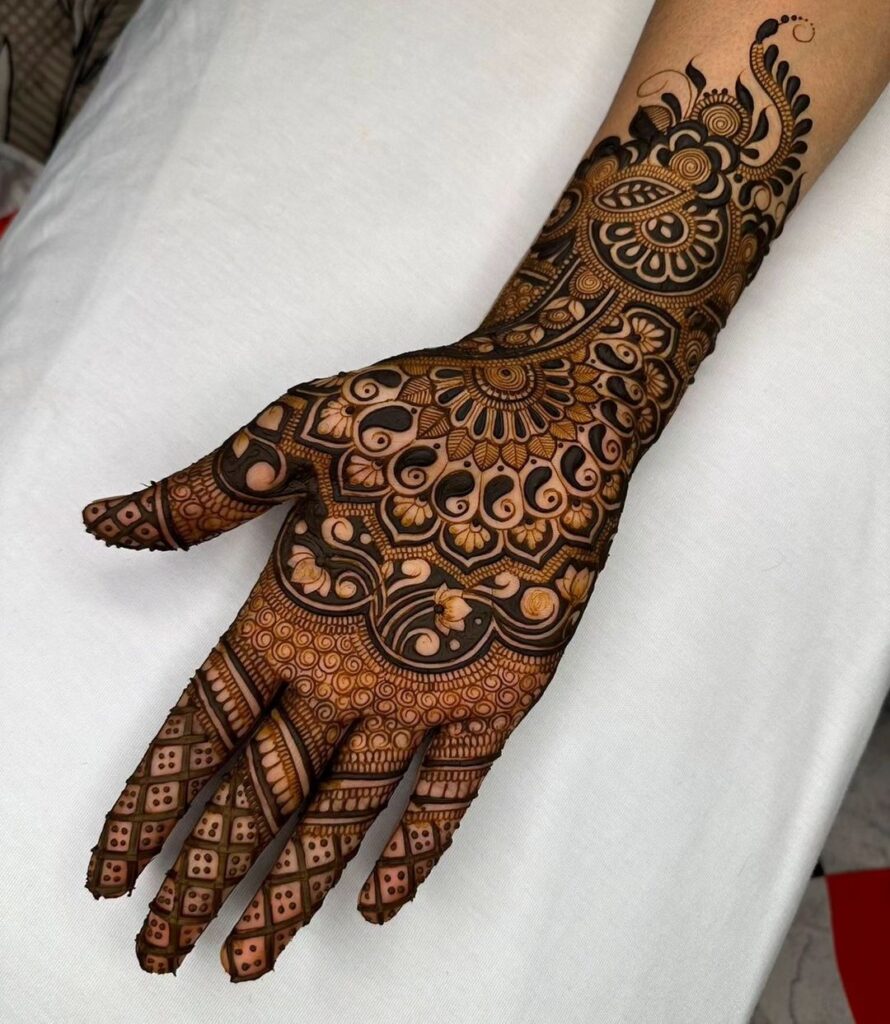 Best 20+ Navratri Mehndi Design » Mixing Images